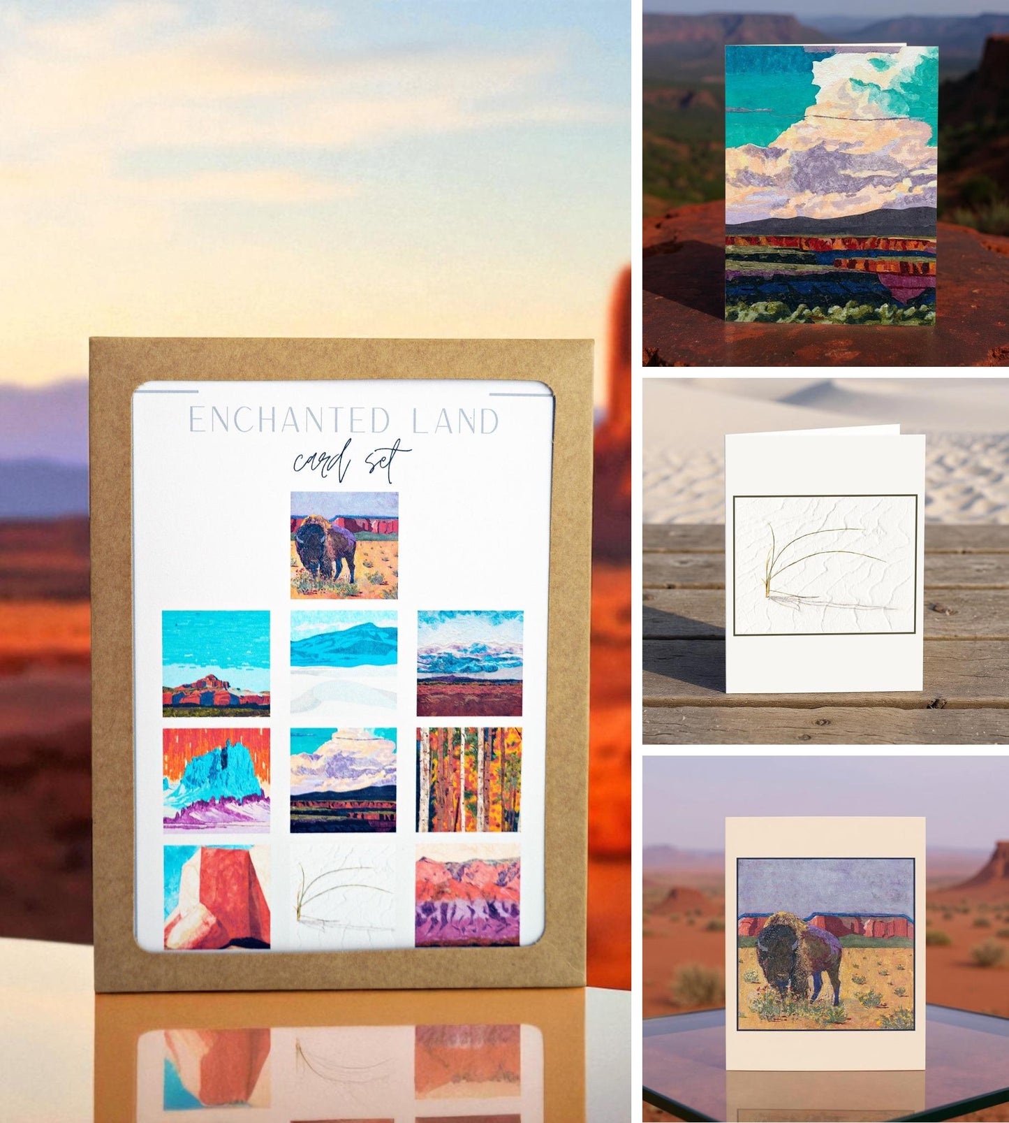 Enchanted Lands Card Set